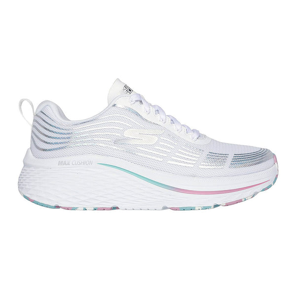 SKECHERS hvid combi tekstil med max cushioning