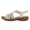 RIEKER beige sandal med flotte detaljer