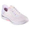 SKECHERS hvid tekstil slip- ins sneaker