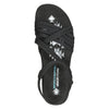 SKECHERS sort sandal med memory foam sål